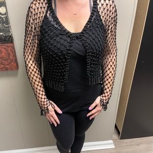 Beaded jacket